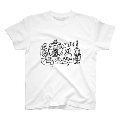 イカアイス工場"3フレーバーズジャパン" Regular Fit T-Shirt