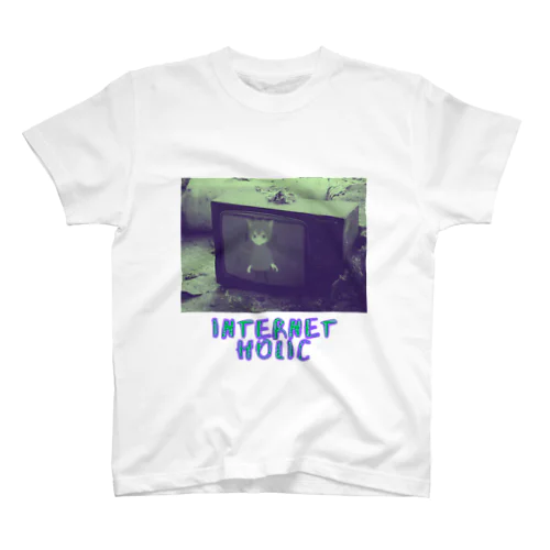 INTERNET HOLIC Regular Fit T-Shirt