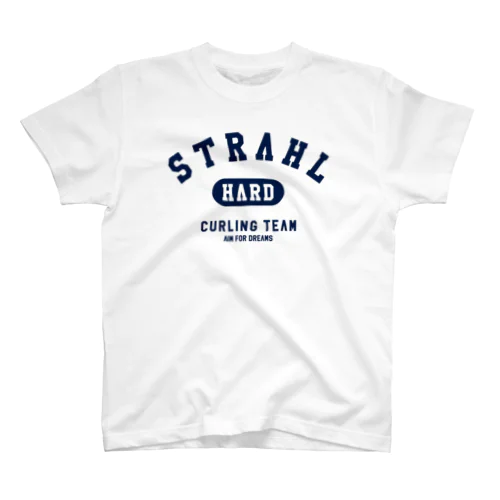 STRAHLカレッジ白 Regular Fit T-Shirt