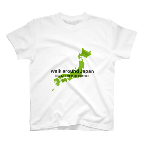 Walk around Japan スタンダードTシャツ