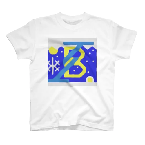 雪国の旗T Regular Fit T-Shirt
