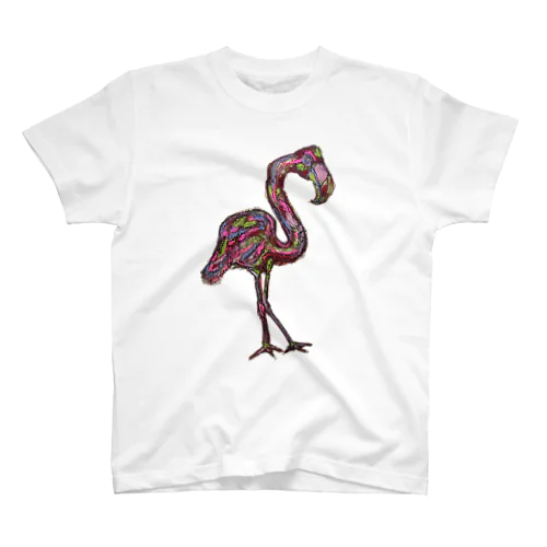 a flamingo スタンダードTシャツ