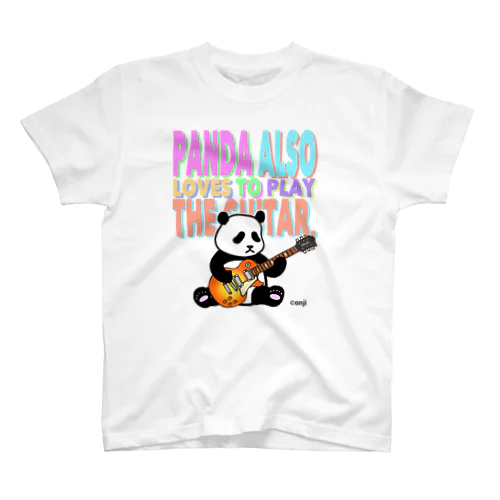 PANDA ALSO LOVES TO PLAY THE GUITAR. LP-Std Regular Fit T-Shirt