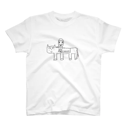 競馬好きのFinの絵 Regular Fit T-Shirt