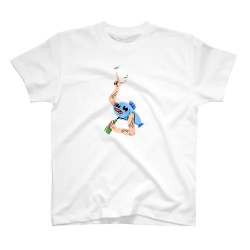 酒の魚(腕が筋肉質) Regular Fit T-Shirt