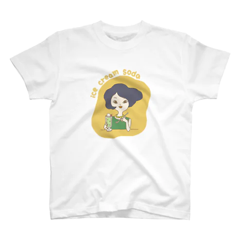 メロンクリームソーダガール スタンダードTシャツ