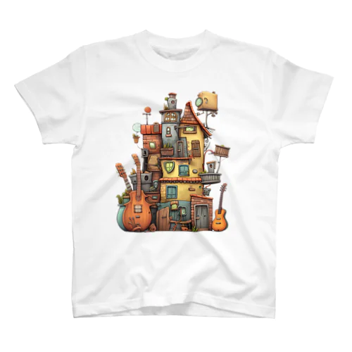 ミュージックハウス　ハロウィン Regular Fit T-Shirt