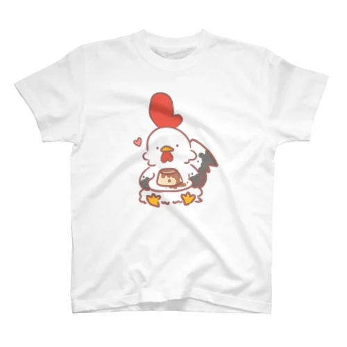 にわとりプリン スタンダードTシャツ