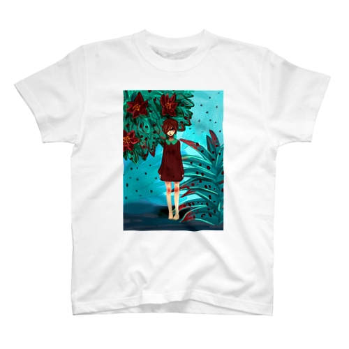 チョコミントジャングル Regular Fit T-Shirt