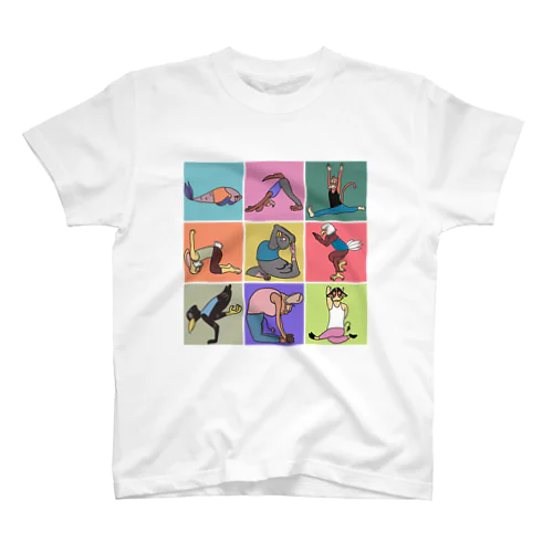 YOGA × Animals スタンダードTシャツ