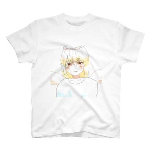 困り顔天使ちゃん Regular Fit T-Shirt