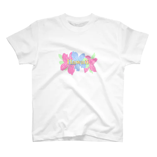 フラワー（pink） スタンダードTシャツ