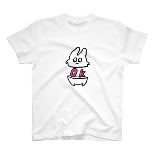 OKうさぎ スタンダードTシャツ