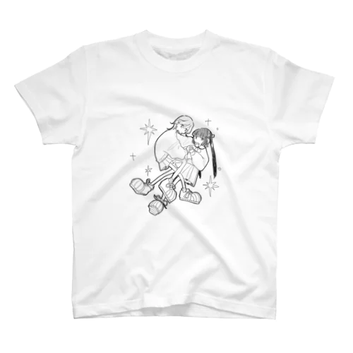  Loving you silently BLACK スタンダードTシャツ