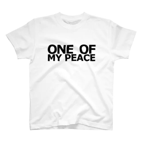 ONE OF MY PEACE Regular Fit T-Shirt