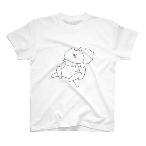 チョークスリーパーねこ スタンダードTシャツ