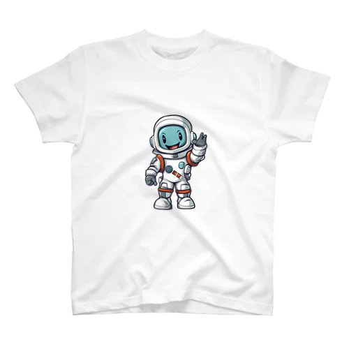 手を振る宇宙飛行士 スタンダードTシャツ