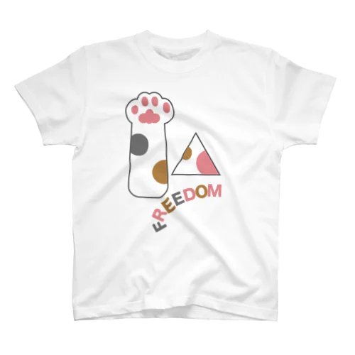 三毛猫FREEDOM スタンダードTシャツ