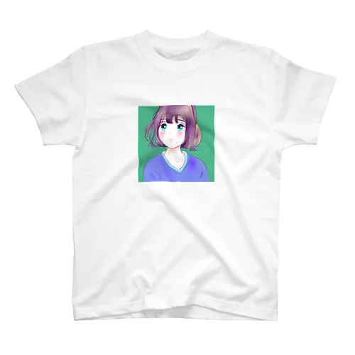 かわいい女性 スタンダードTシャツ