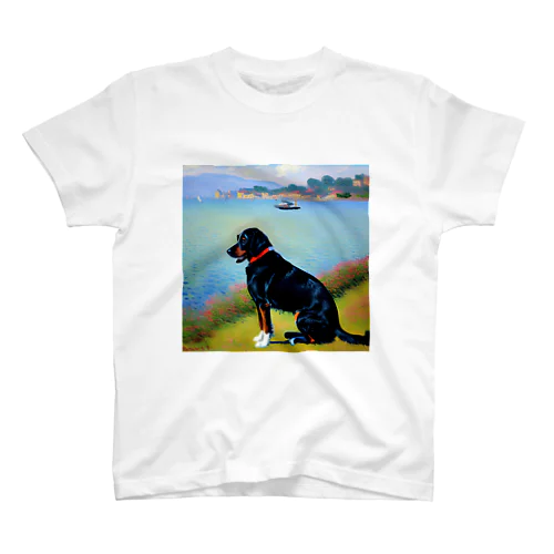 モネの犬 Regular Fit T-Shirt