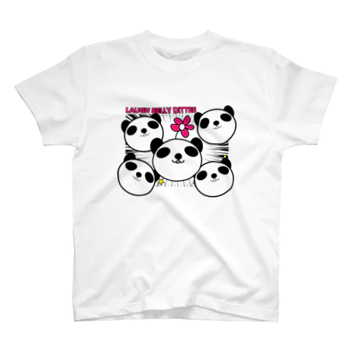 ラフベリーお花パンダ Regular Fit T-Shirt