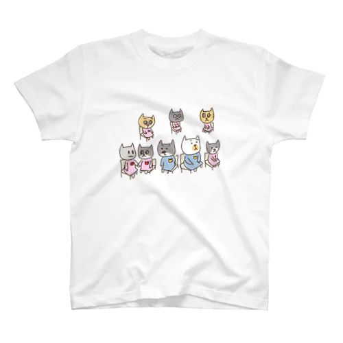 はぴねこ　保育園 スタンダードTシャツ