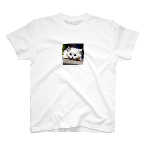 猫の安らぎ Regular Fit T-Shirt