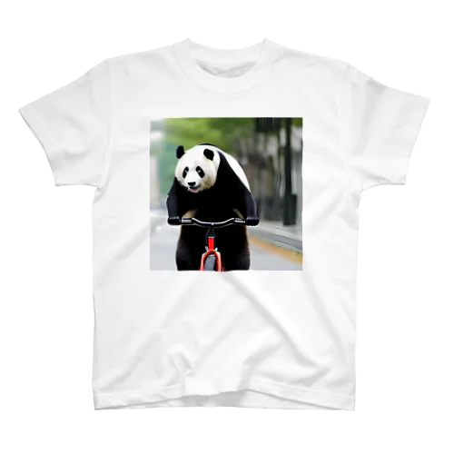 パンダ　自転車 Regular Fit T-Shirt