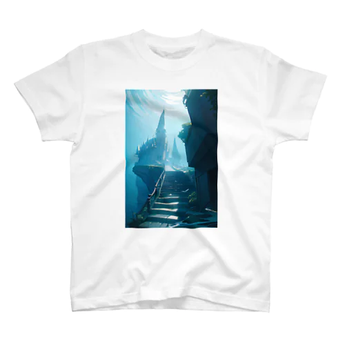 Stairway Journey　〜紡がれる架け橋の旅〜　No.4　「霧幻城」 スタンダードTシャツ