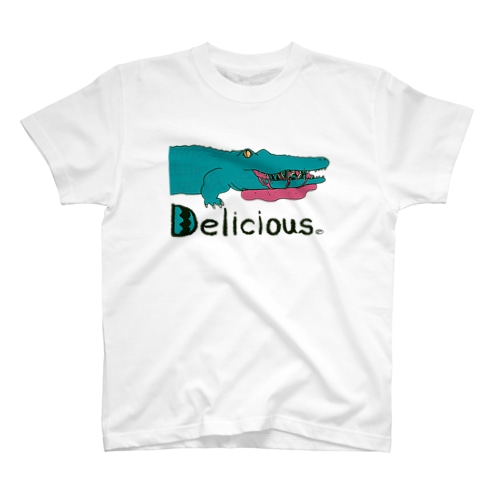 スイカデリシャスワニ🐊 Regular Fit T-Shirt