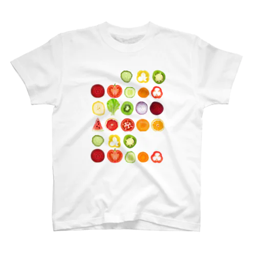 スライス野菜 Regular Fit T-Shirt