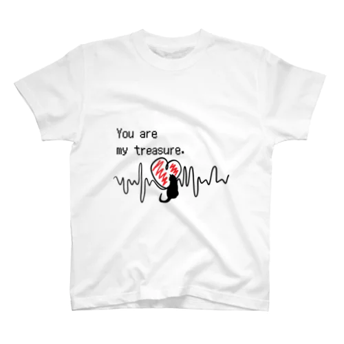 貴方は私の宝物です　You are my treasure. スタンダードTシャツ