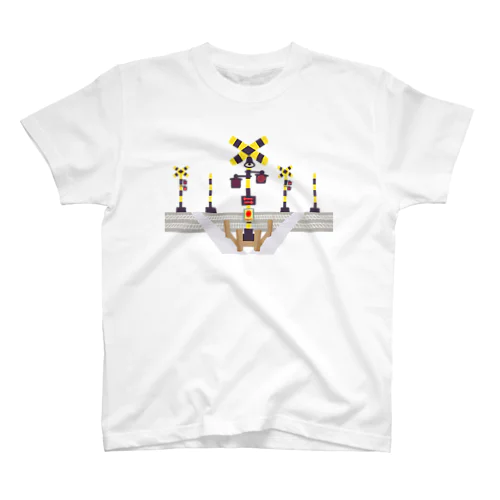 V字踏切 Regular Fit T-Shirt