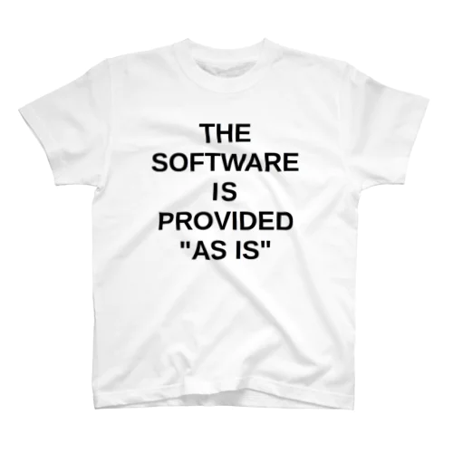 THE SOFTWARE IS PROVIDED "AS IS" Regular Fit T-Shirt