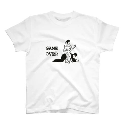 Happy wedding(GAME OVER GROOM ver.) Regular Fit T-Shirt