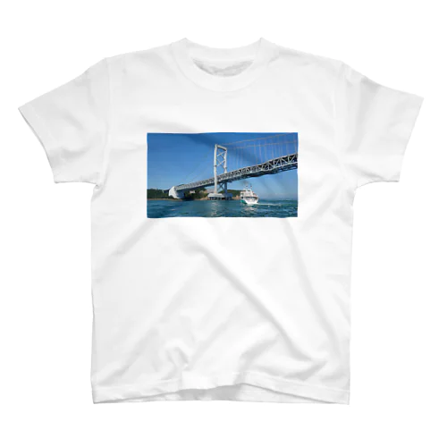 鳴門海峡大橋か瀬戸大橋（たぶん鳴門海峡大橋） Regular Fit T-Shirt