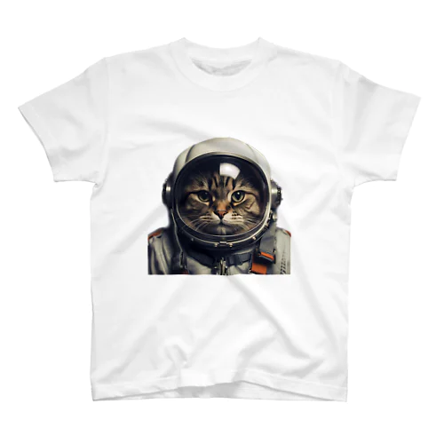 🚀 宇宙猫スペーススーツグッズ 🚀 Regular Fit T-Shirt