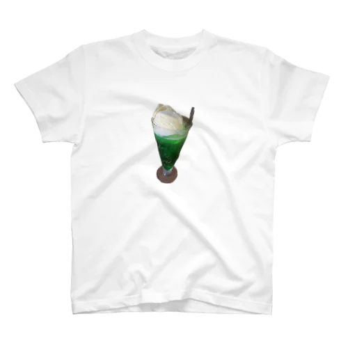 懐かしのメロンクリームソーダ Regular Fit T-Shirt