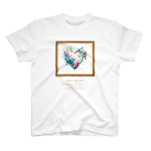 OPEN HEART スタンダードTシャツ