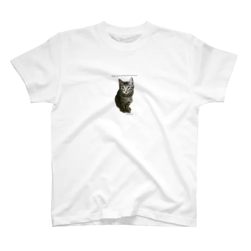 小さい頃の保護猫しじみ Regular Fit T-Shirt