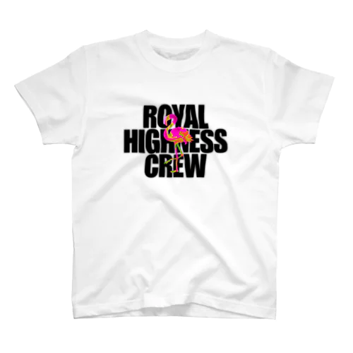 Royal Highness Crew -block logo- スタンダードTシャツ