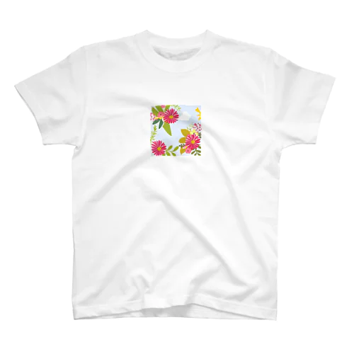 綺麗な花柄グッズ Regular Fit T-Shirt