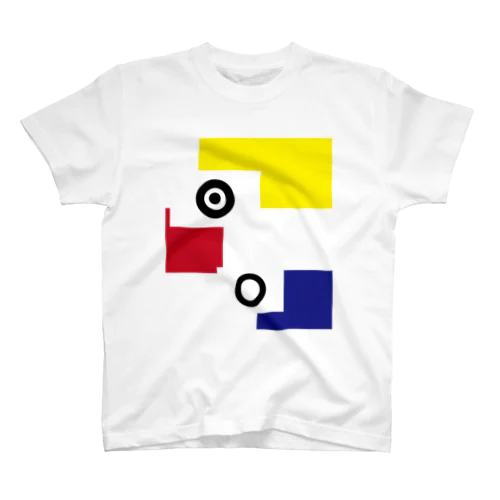 THREE SQUARE Regular Fit T-Shirt