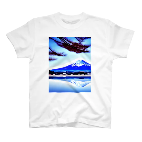 富士山はいかがでしょう　冬 スタンダードTシャツ