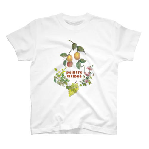 お花と果実のTシャツ vol.01 スタンダードTシャツ