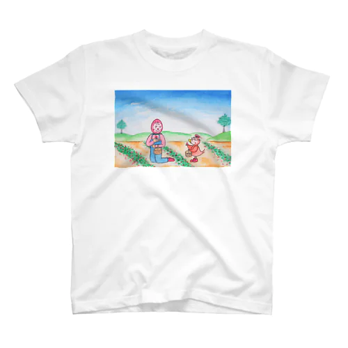 ファンタジー物語ピピのつばさ　(ピピとイチゴちゃん) Regular Fit T-Shirt