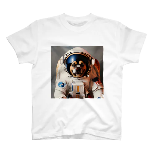 宇宙飛行士犬だワン！！ スタンダードTシャツ