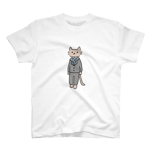 ねこスーツ スタンダードTシャツ