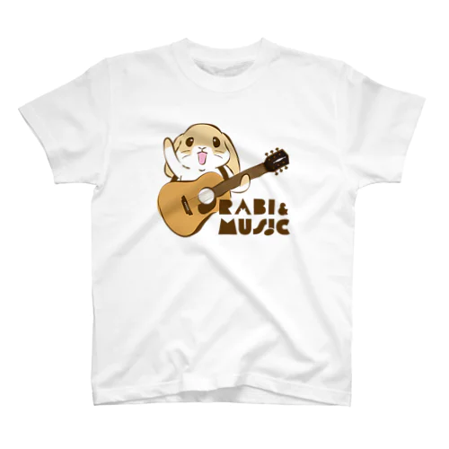 RABI & MUSIC!! 垂れ耳 スタンダードTシャツ