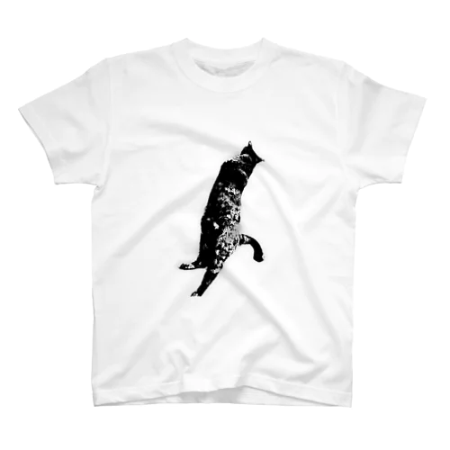 シルエットねこ スタンダードTシャツ